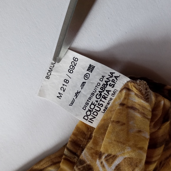 DOLCE & GABBANA Junior Button-Up Top Shirt - Picture 6 of 10